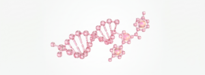 PDRN 효능, 성분 DNA 이중나선 분자 구조 3D 이미지 — 연어 DNA 추출 피부 재생 성분 PDRN 효능 시각화